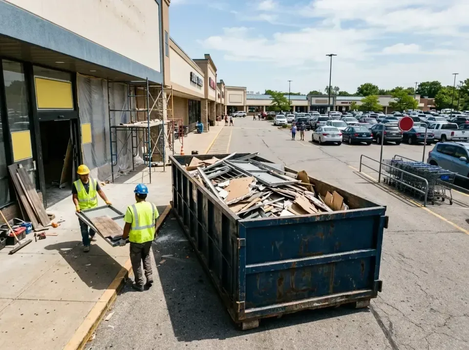 retail-store-renovation-debris-003 — frequently asked questions, Roll-off Dumpster Rentals in Lithopolis, OH
